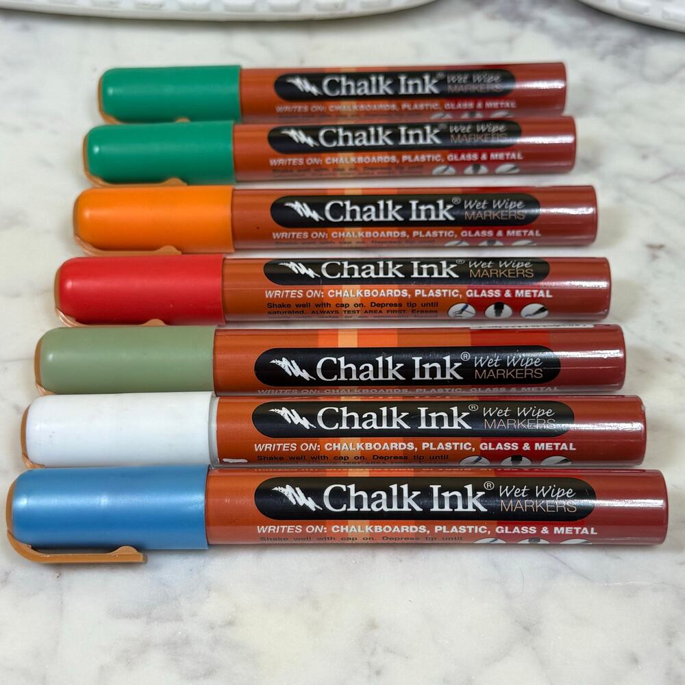20 Chalk Ink® 6mm Liquid Chalk Marker